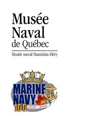 Logo Musée Naval de Québec et 100 ans de la Marine